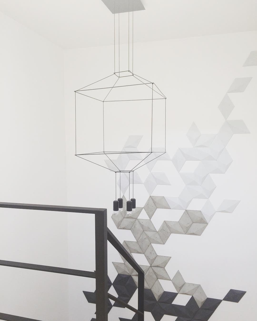 Geometric Lines Pendant Lamp