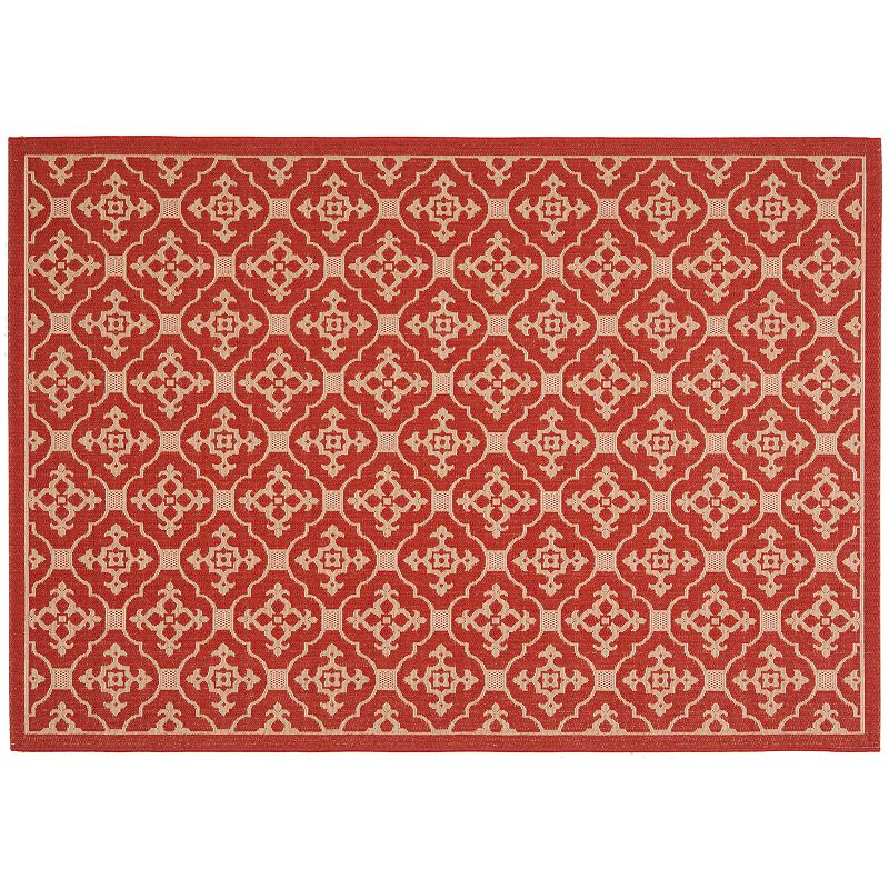 Safavieh Courtyard Tile Indoor Outdoor Rug