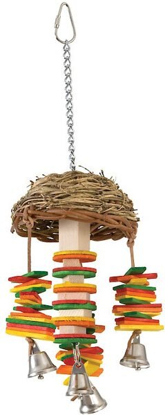 Caitec Featherland Paradise Basket Twister Bird Toy