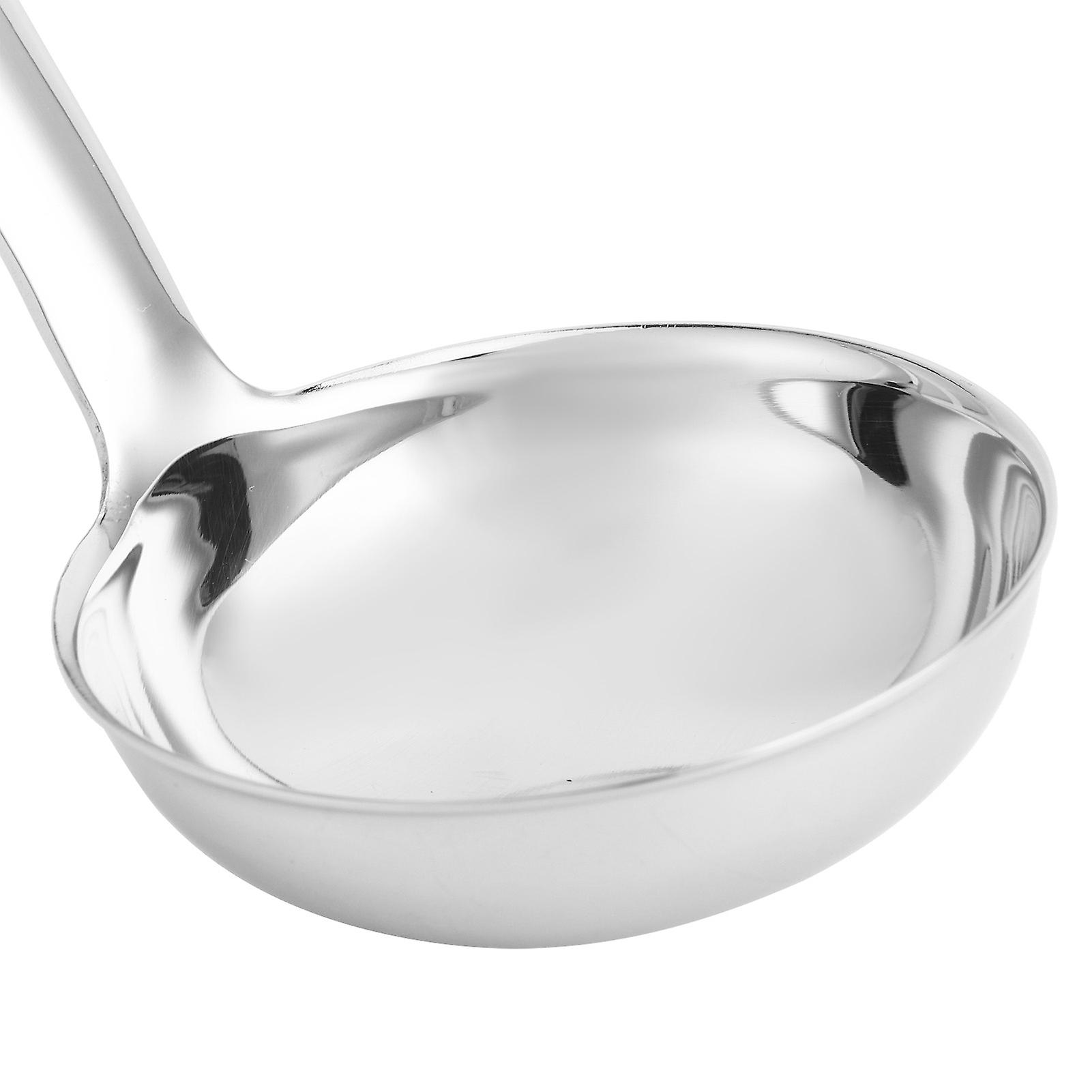 304 Stainless Steel Soup Ladle，  High Grade Kitchen Ladle Multifunctional Small Soup Ladle Cooking Spoon Kitchenware Cooking Spoon For Kitchen[s]