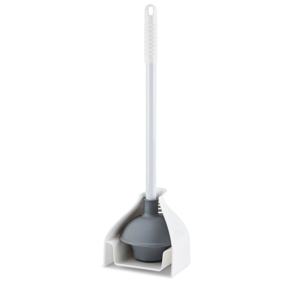 PLUNGER  CADDY WHITE