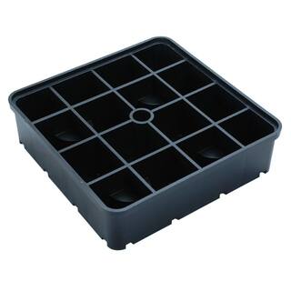 UDECX 3 in. Riser Block Black (4-Pack) URSN01-4