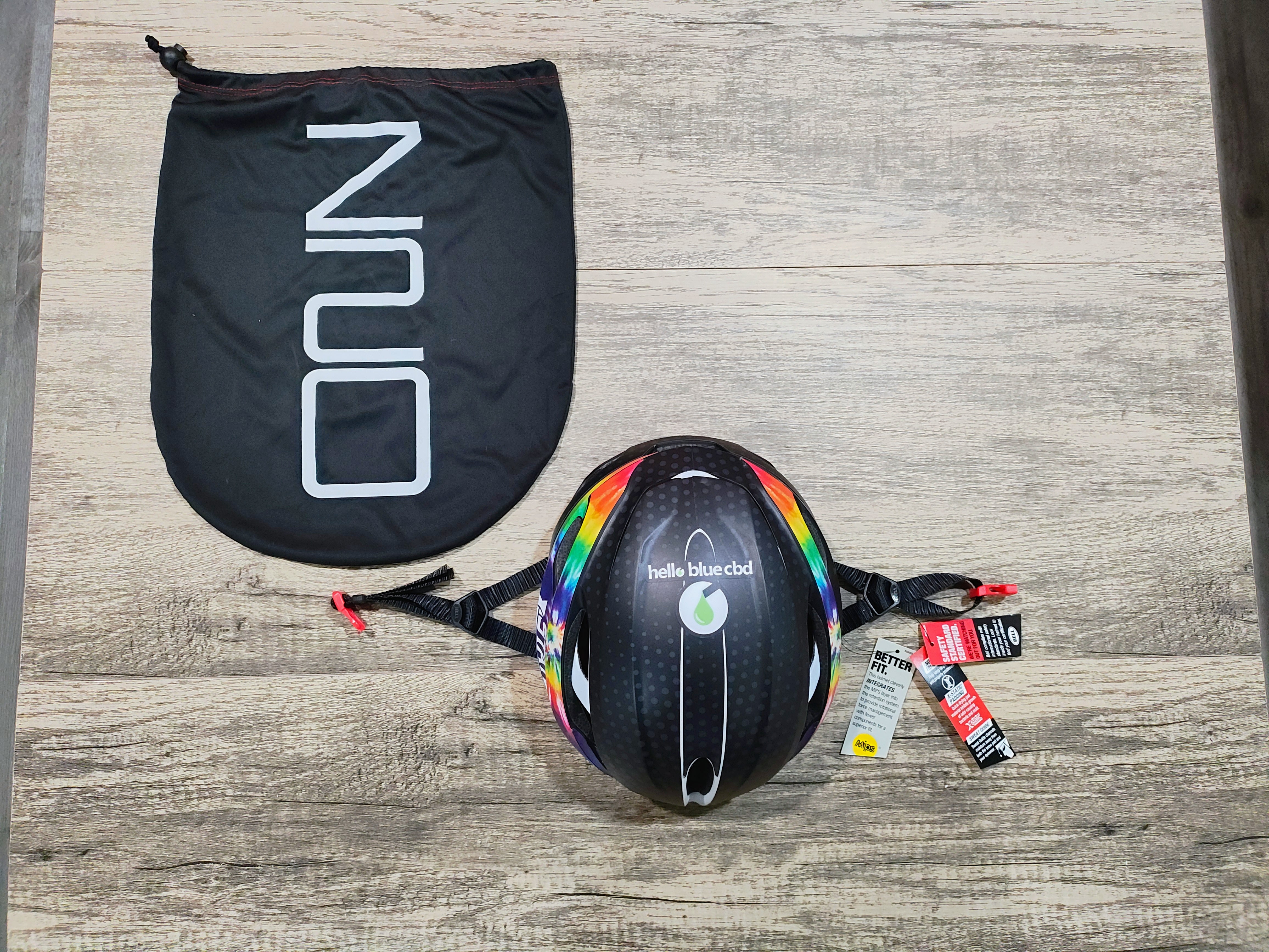 #RS93- Bell z20 Aero Mips Road Helmet - State Bicycle Team Wrapped - Size Small - Like-New Condition