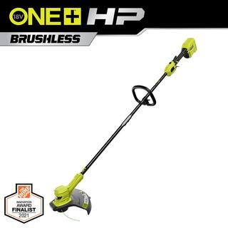 RYOBI ONE+ HP 18V Brushless 13 in. Cordless Battery String Trimmer (Tool Only) with Extra 3-Pack of Spools P20102BTL-AC