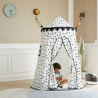 asweets Indoor Childrens Kids Foldable Canvas Pop Up Play Tent Up in the Stars 1011205415