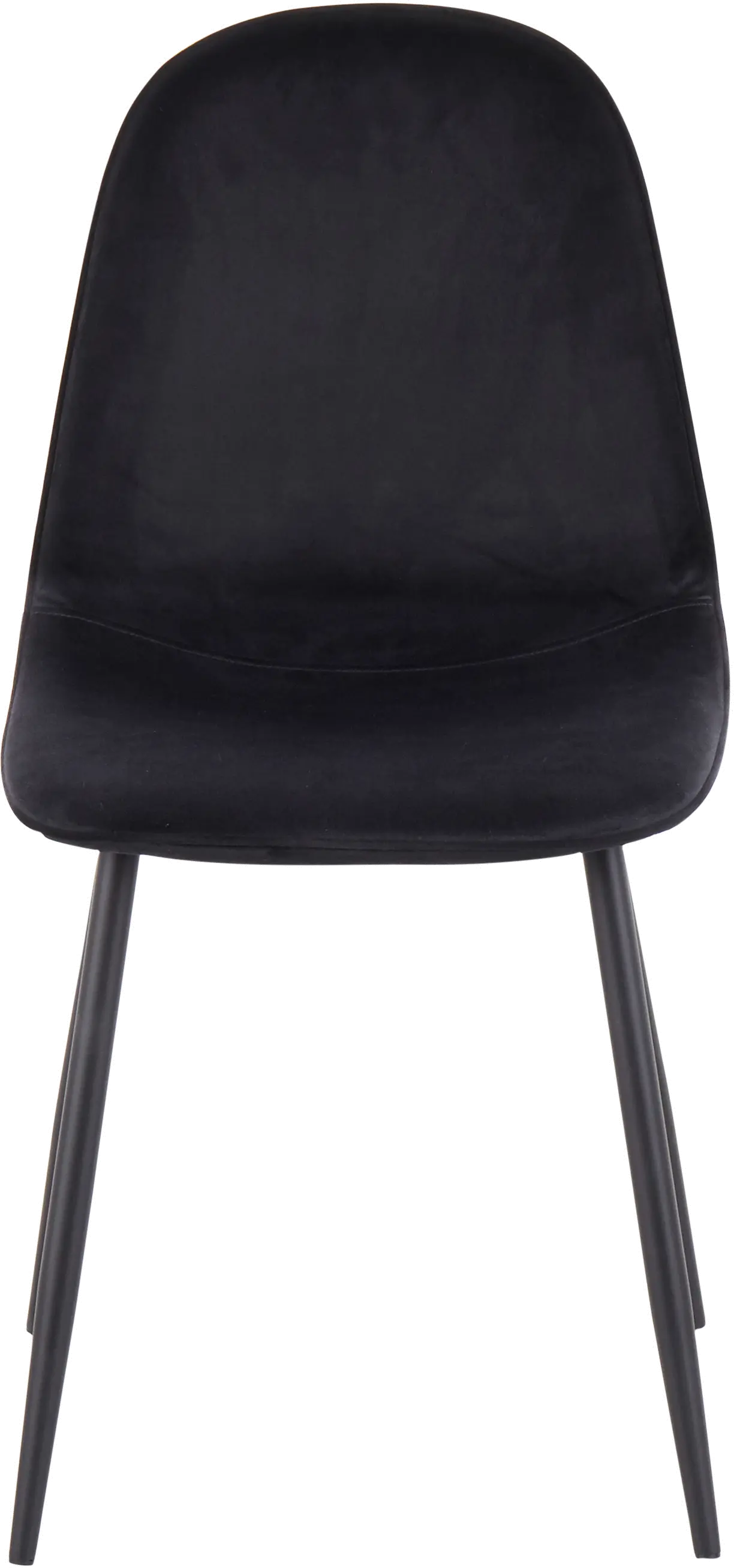 Contemporary Black Dining Room Chair (Set of 2) - Pebble