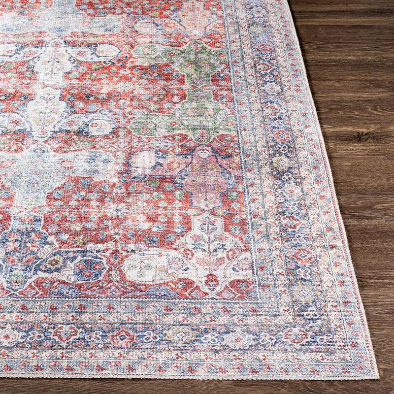 North Riverside Traditional Washable Area Rug