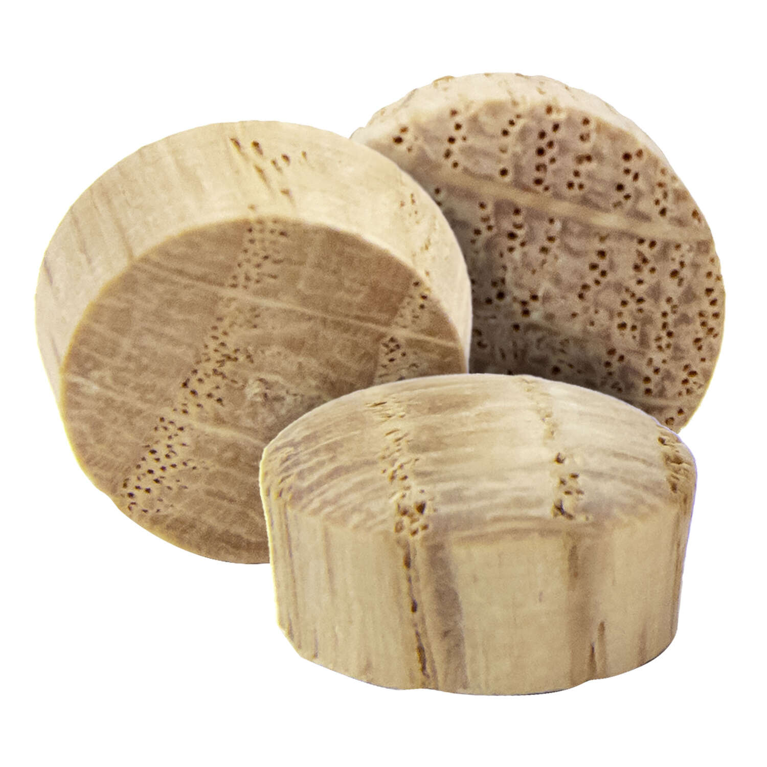 Wolfcraft Round Oak Head Plug 5/16 in. D X 1/4 in. L 1 pk Natural