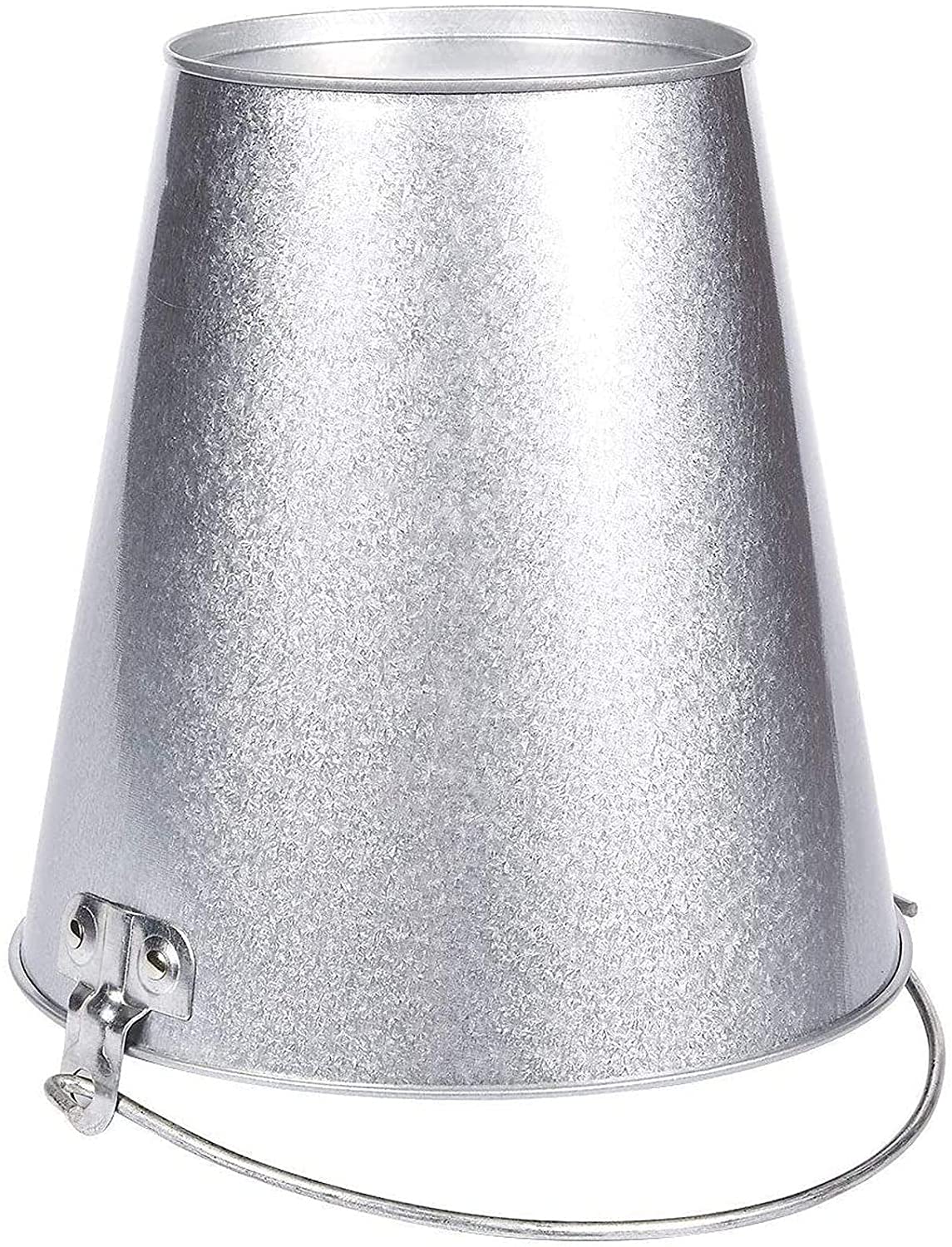 Juvale Galvanized Metal Ice Bucket Pails， 7 Inch， 3 Pack.