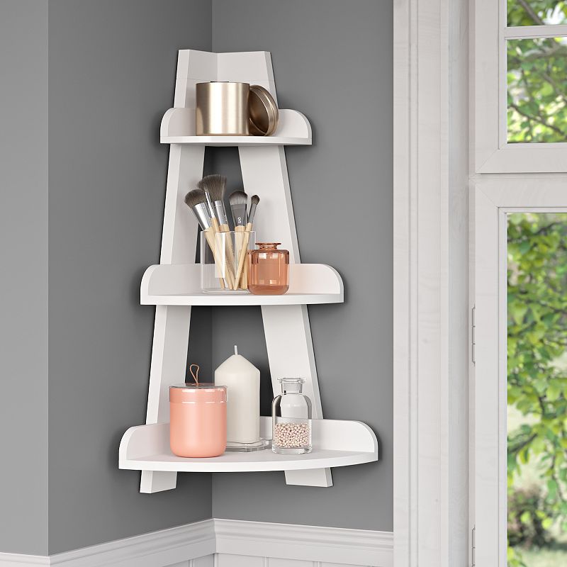 RiverRidge Home Amery Corner Ladder Wall Shelf