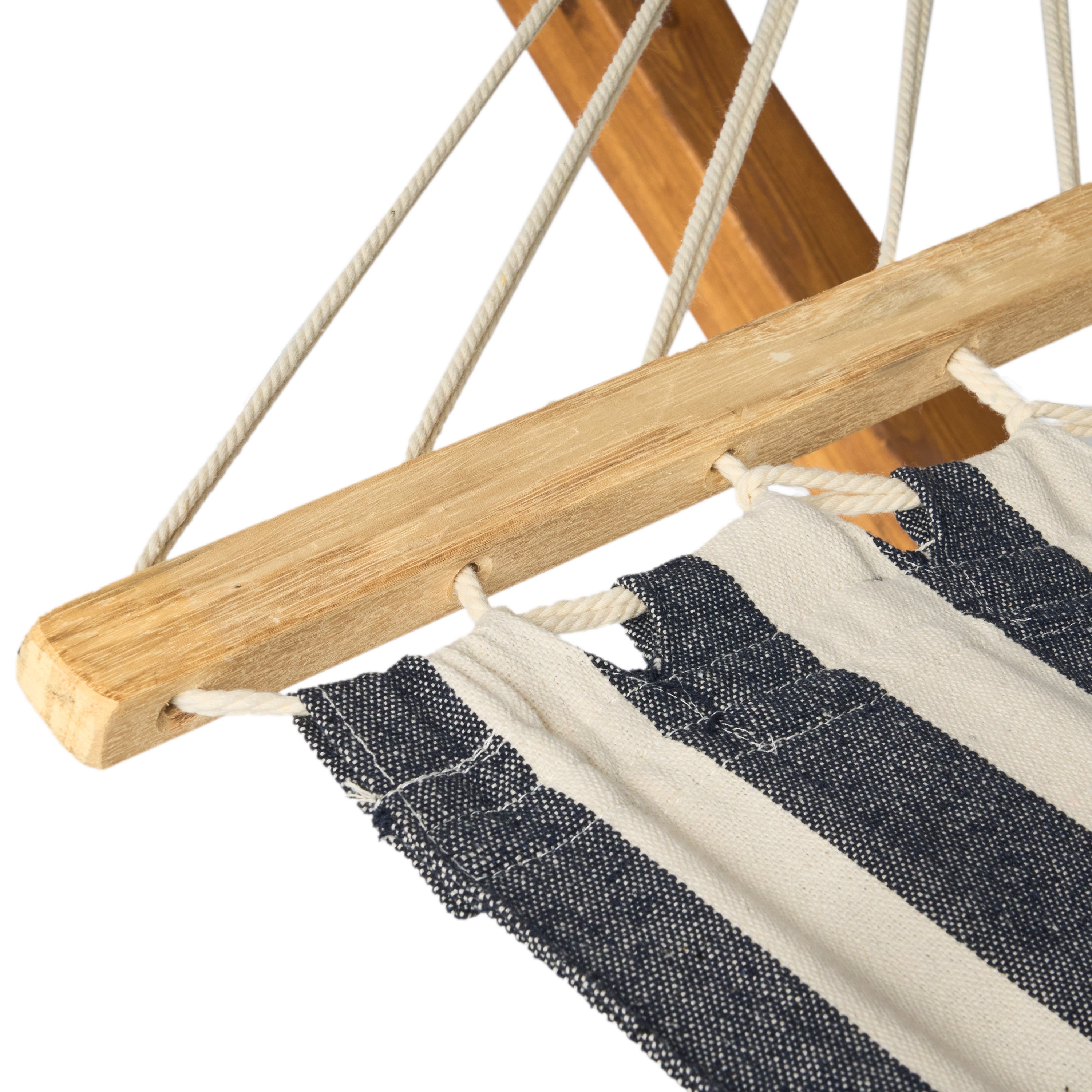 Weston Outdoor Hammock w/ Wooden Base