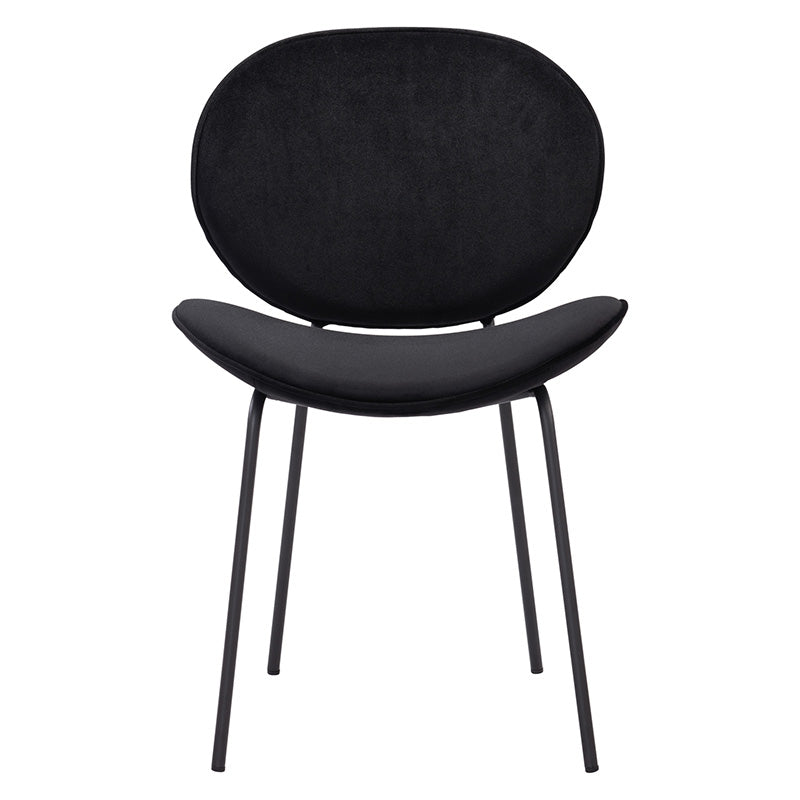 ORMER Dining Chair - Black Velvet