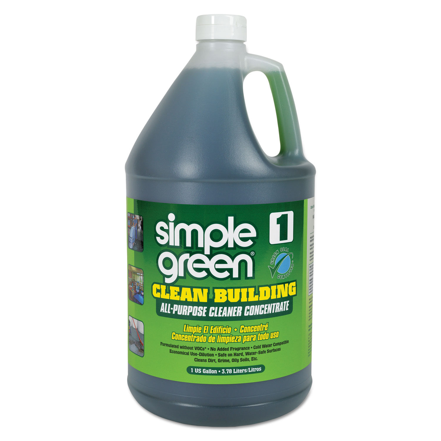 Clean Building All-Purpose Cleaner Concentrate by Simple Greenandreg; SMP11001CT