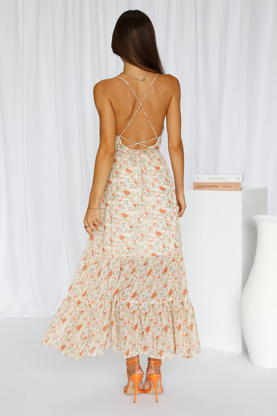 Step Away Maxi Dress Floral