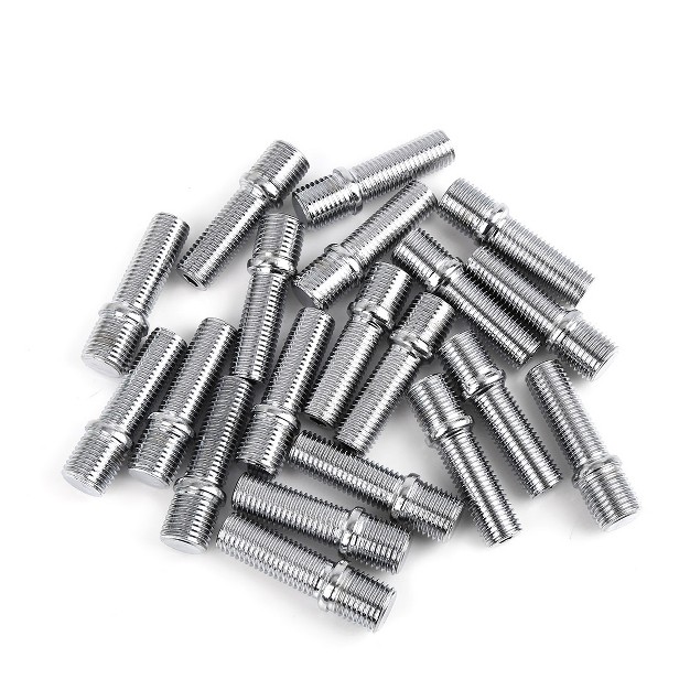 Unique Bargains German Vehicle Wheel Stud Conversion Bolts 50mm M14 X 1 5 To M12 X 1 5 20pcs