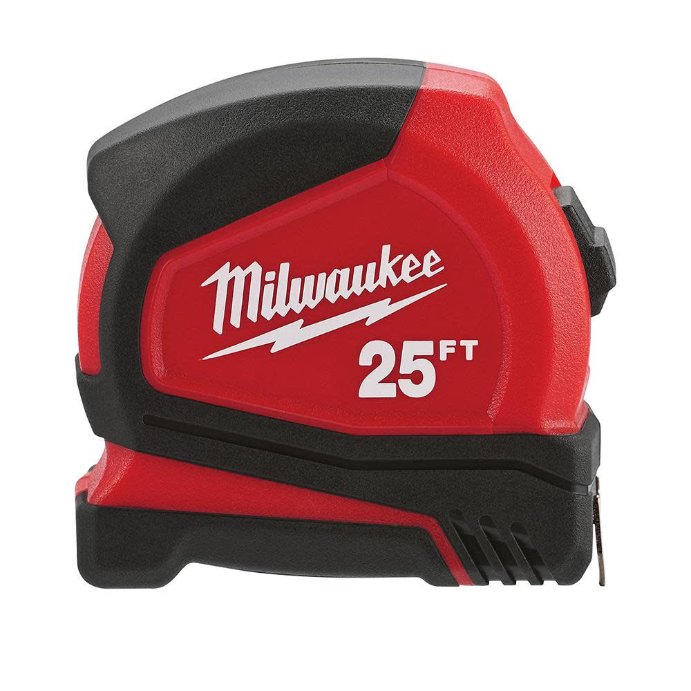 Milwaukee 25 ft. Compact Tape Measure 48-22-6625 from Milwaukee