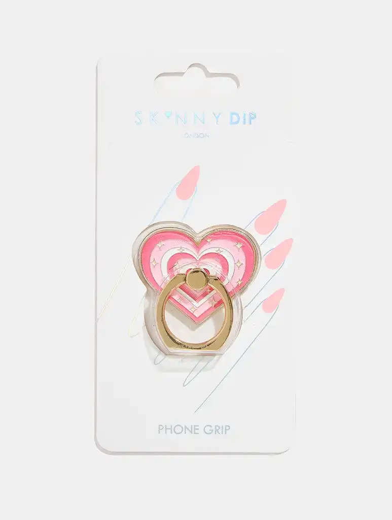 Pink Heart Phone Ring