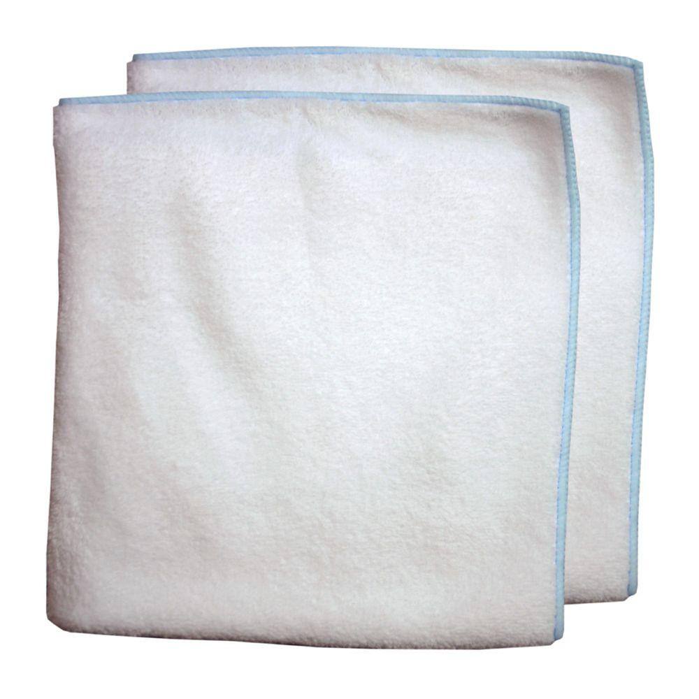 Detailer's Choice 16 in. x 16 in. Microfiber Spa Towel (2-Pack) 3-508-6