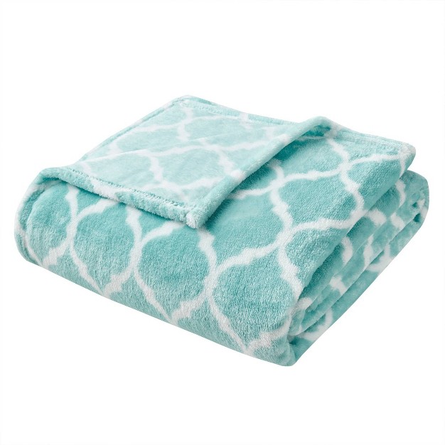 Oversized Ogee Throw Blanket Madison Park