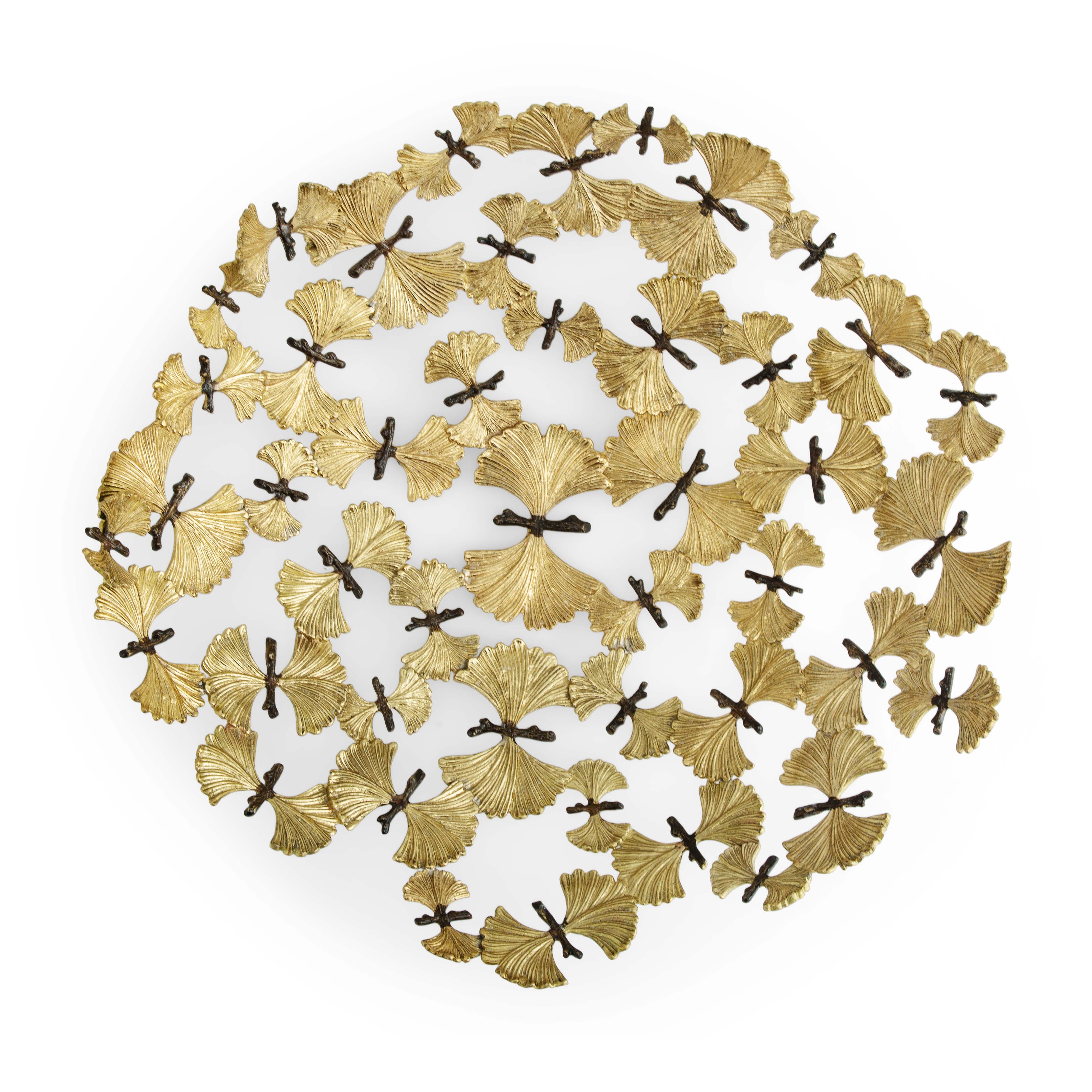 Butterfly Ginkgo Centerpiece Bowl