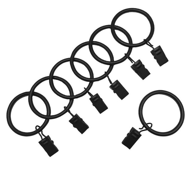 7pk Curtain Clip Rings Lumi Home Furnishings