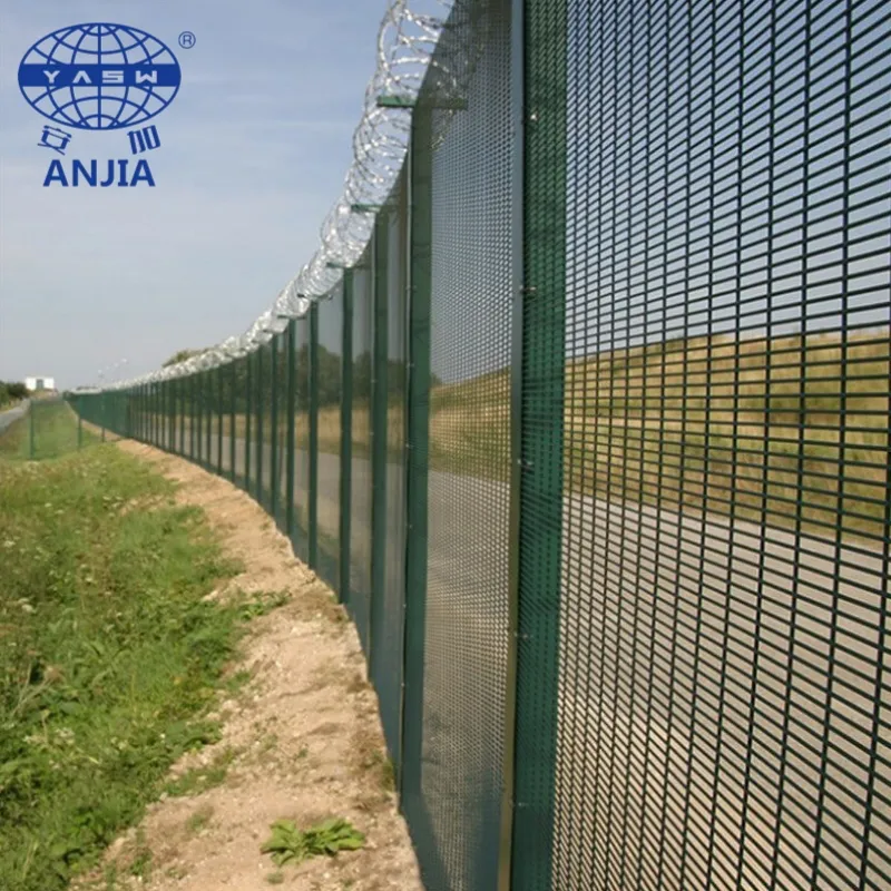 Factory direct supply good price 358 Security Fence Panel for Prison and Garden High security 358 Anti Climb Fence