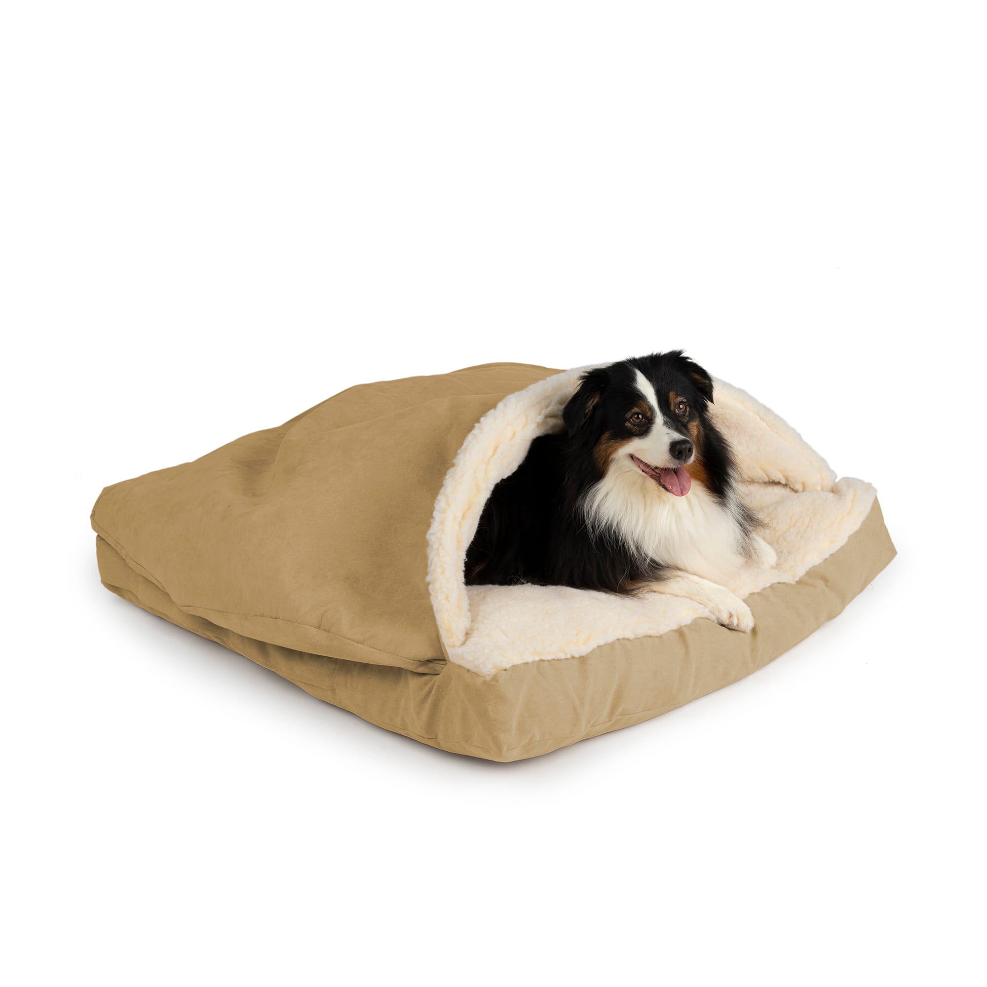 Snoozer Square Poly Cotton Cozy Cave for Dogs， 25