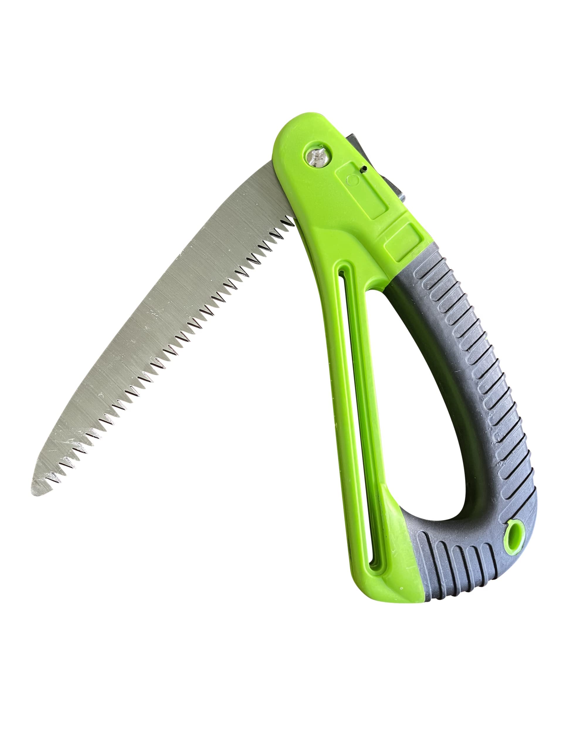 Garden Guru Folding Pruning Saw with Ergonomic Handle, Safety Lock and Rust-Resistant Steel Blade