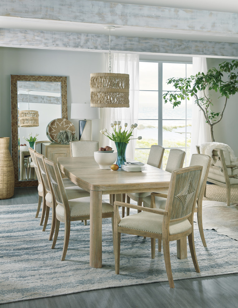 Surfrider Carved Back Side Chair   Farmhouse   Dining Chairs   by Hooker Furniture  Houzz