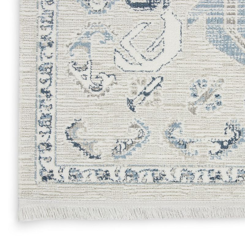 Nourison Lennox Traditional Blooming Fringe Indoor Rug