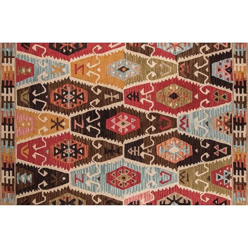 Momeni Tangier Leda Geometric Wool Rug