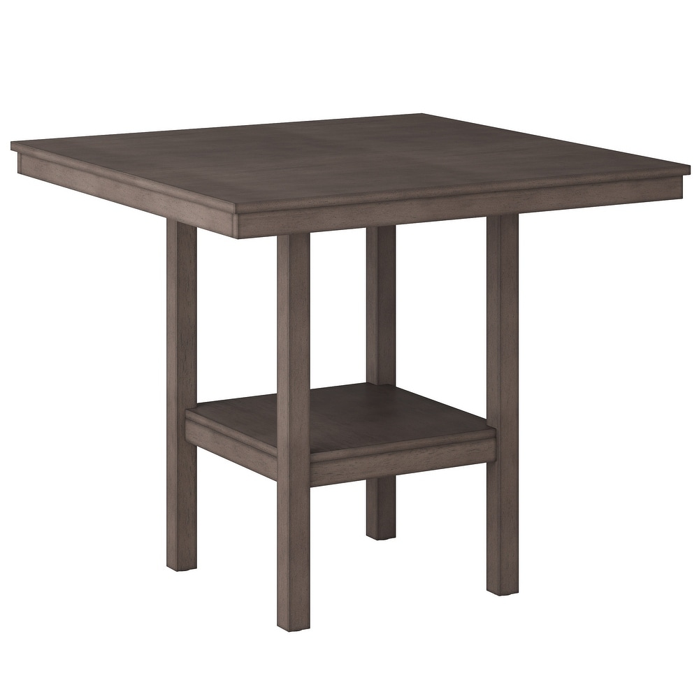 CorLiving Tuscany Washed Grey Counter Height Dining Table