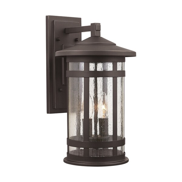 Mission Hills 2-light Oiled Bronze Outdoor Wall Lantern Shopping - The Best Deals on Outdoor Wall Lanterns | 33645099