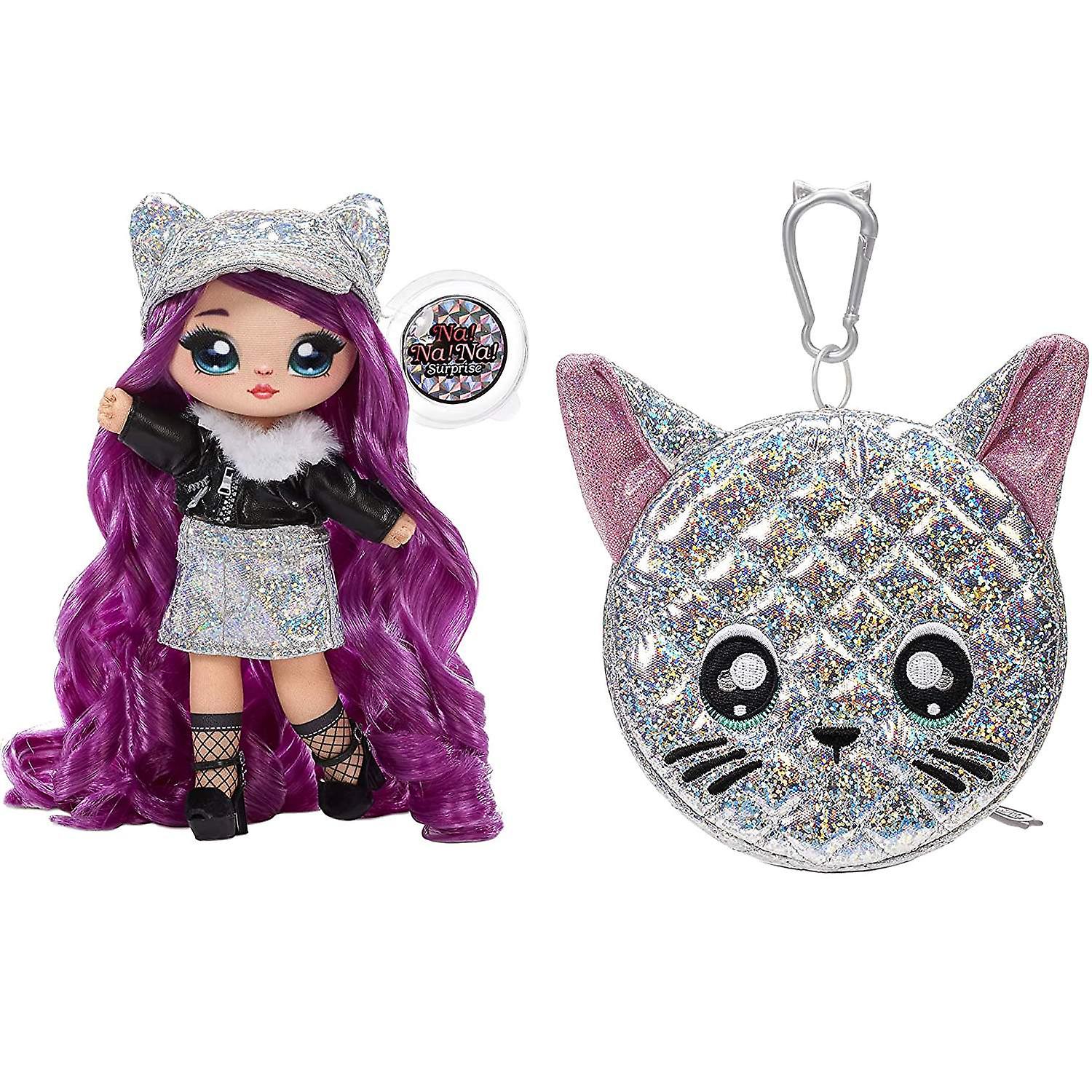 Na! Na! Na! Surprise 2in1 Pom Doll Glam Series 1 Chrissy Diamond Doll 19cm