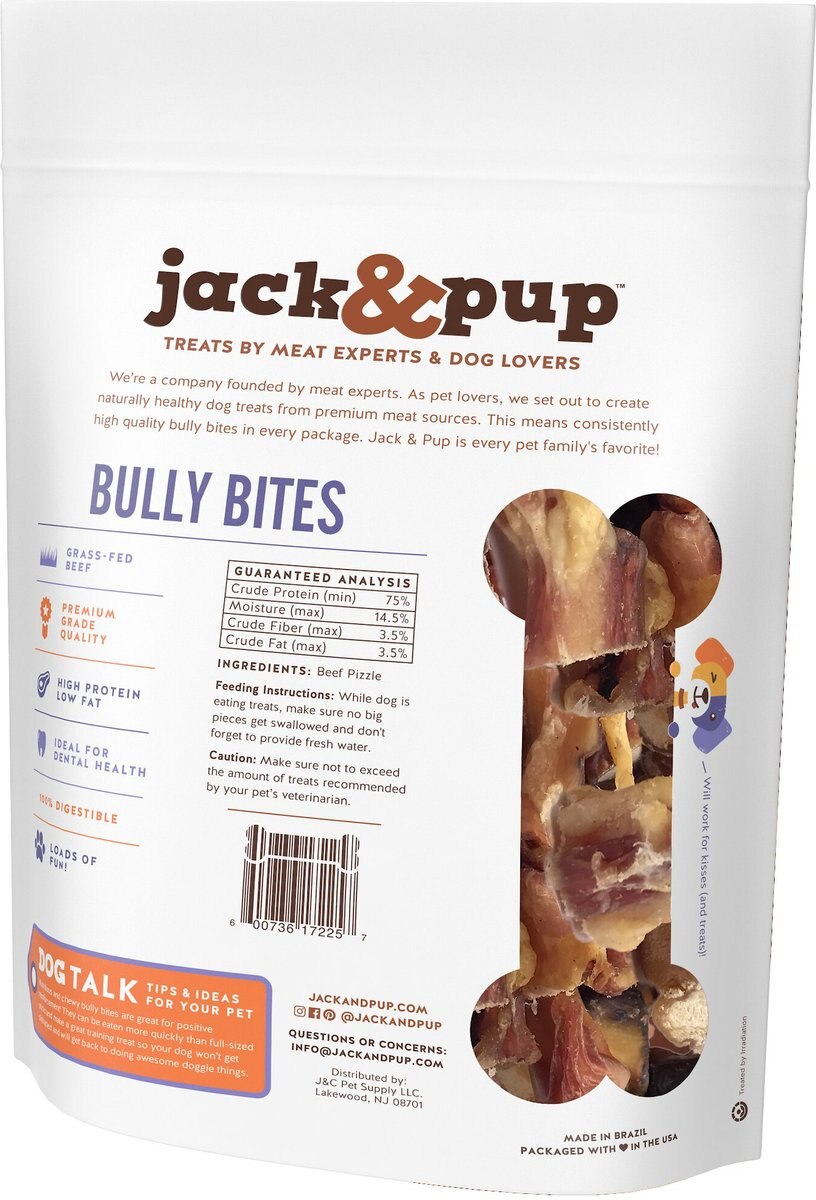 Jack and Pup Bully Bites Dog Treats