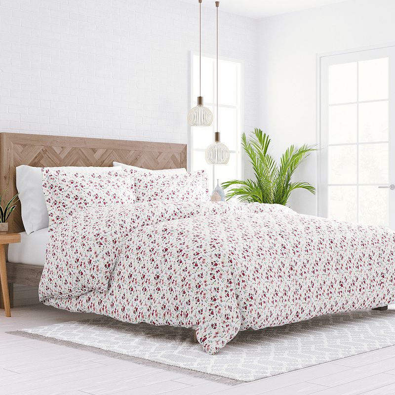 Home Collection Premium Ultra Soft Floral Duvet Cover Set