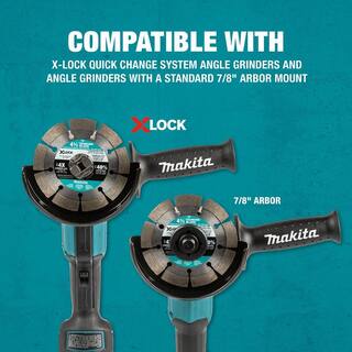 Makita X-LOCK 4-12 in. Diamond Blade Variety Pack for Masonry Cutting (3-Pieces) E-12647