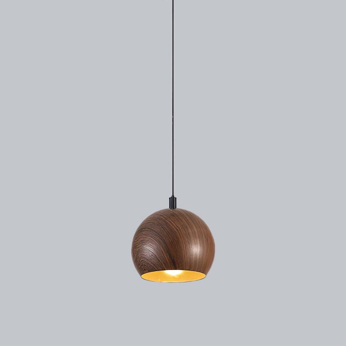 Wood Grain Pendant Lamp