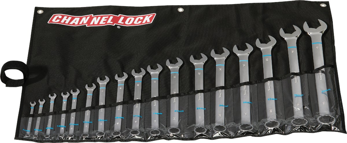 Channellock 17-Piece Metric Combination Wrench Set