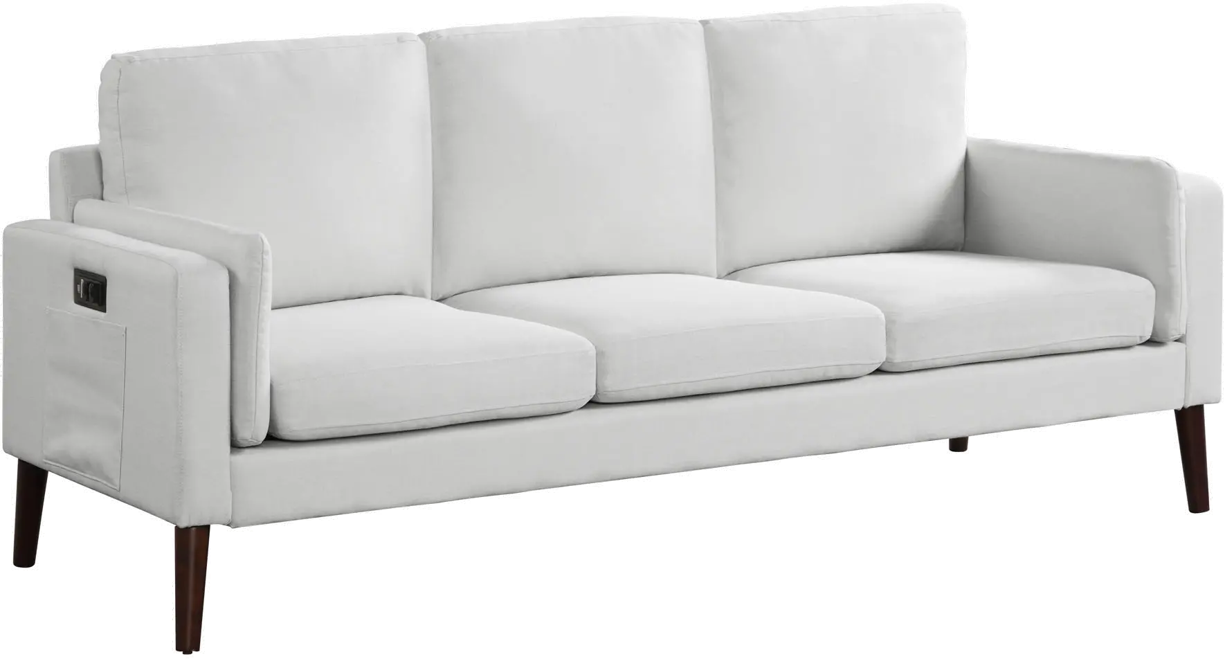 Corey Modern Light Gray Sofa