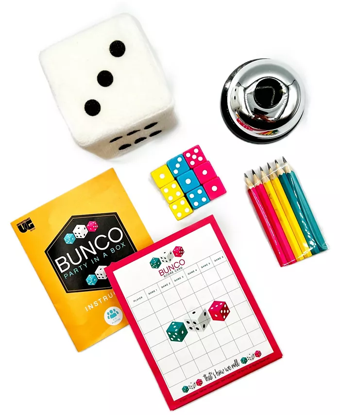 University Games Bunco Party in a Box Set  14 Piece