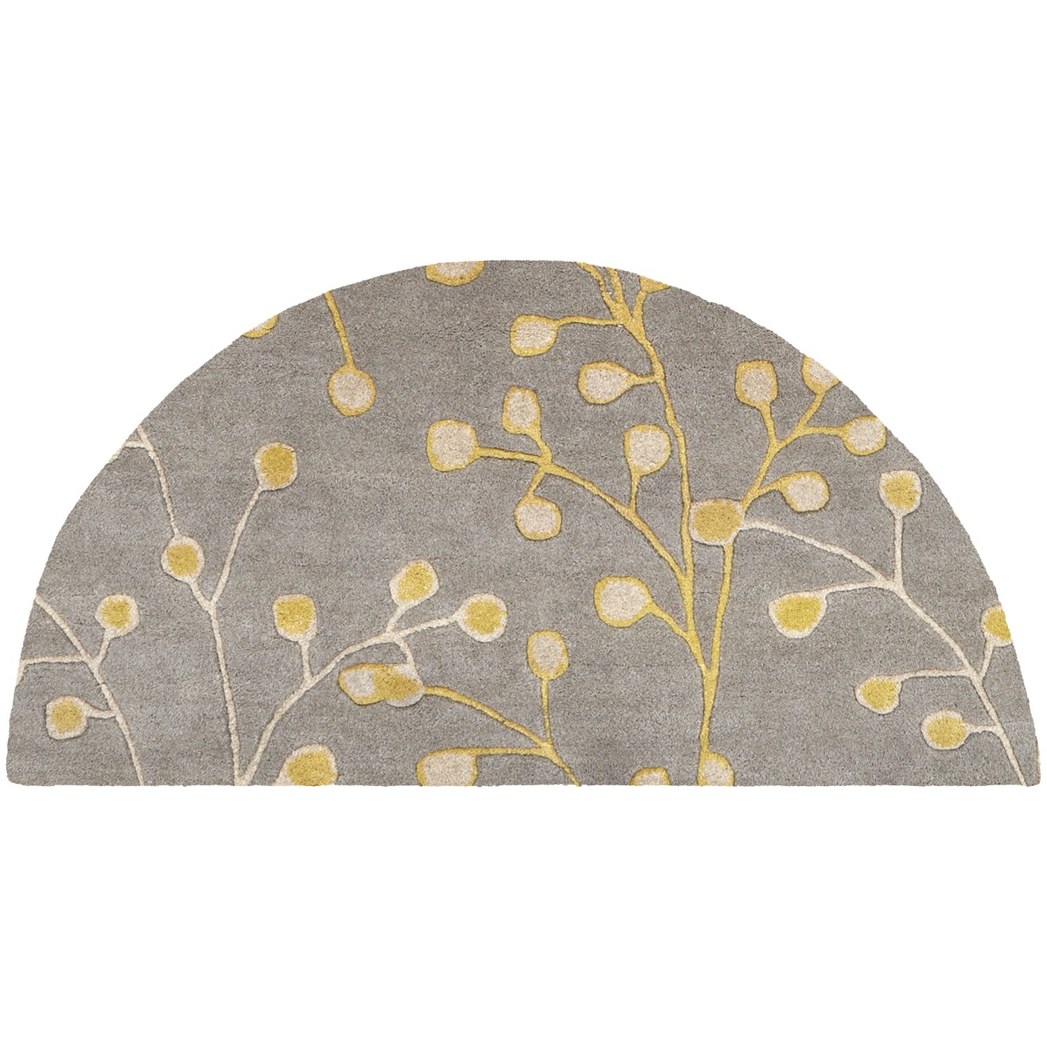 Athena Rug in Taupe & Mustard