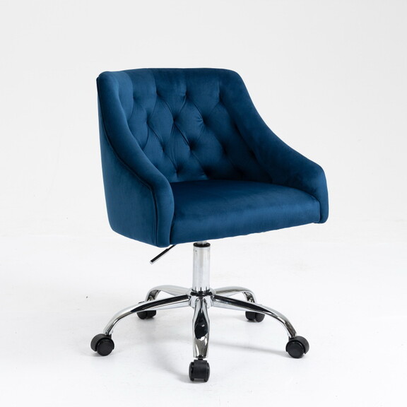 Home Office Desk Chair with Mid Back Modern Tufted...