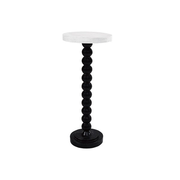 COZAYH Pedestal Small Drinking Table， Contemporary Side Table