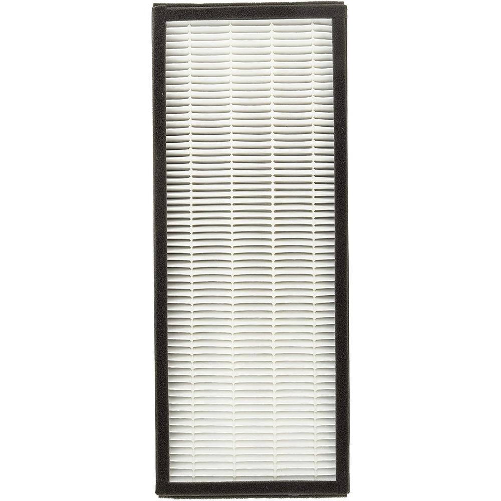 LifeSupplyUSA 5 in.x 11.5 in. 2-in-1 Replacement HEPA Plus Charcoal Filter Compatible with Hunter F1726HE21 Air Purifier Model HT1726 ER648