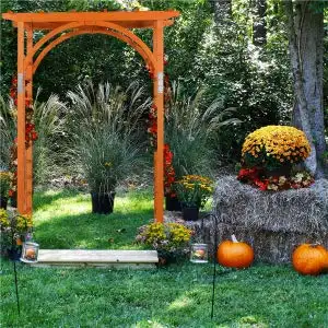 Wood Arbor Arch Wedding Arches for Ceremony Garden Trellis Arbor