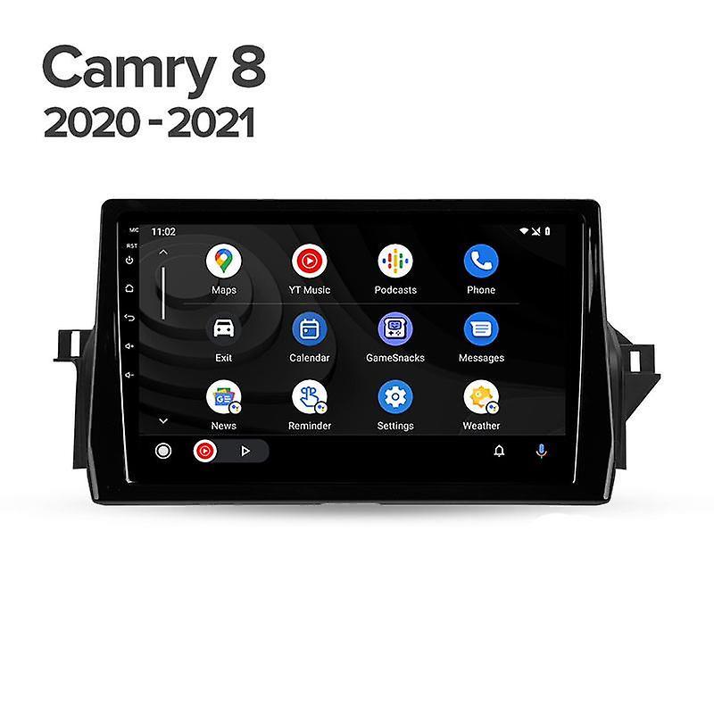 Android 12 For Toyota Camry VIII 8 XV70 2020 - 2021 Navigation GPS Car Auto Radio Multimedia Player