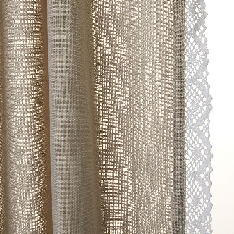 SKL Home Catherine Crochet 2-pack Window Curtain Set