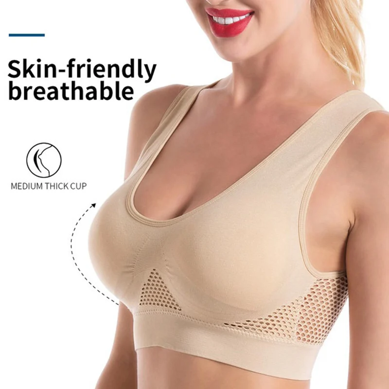 🔥BUY 1 GET 2 FREE TODAY(Add 3PCS To Cart) 🔥Breathable Cool Liftup Air Bra