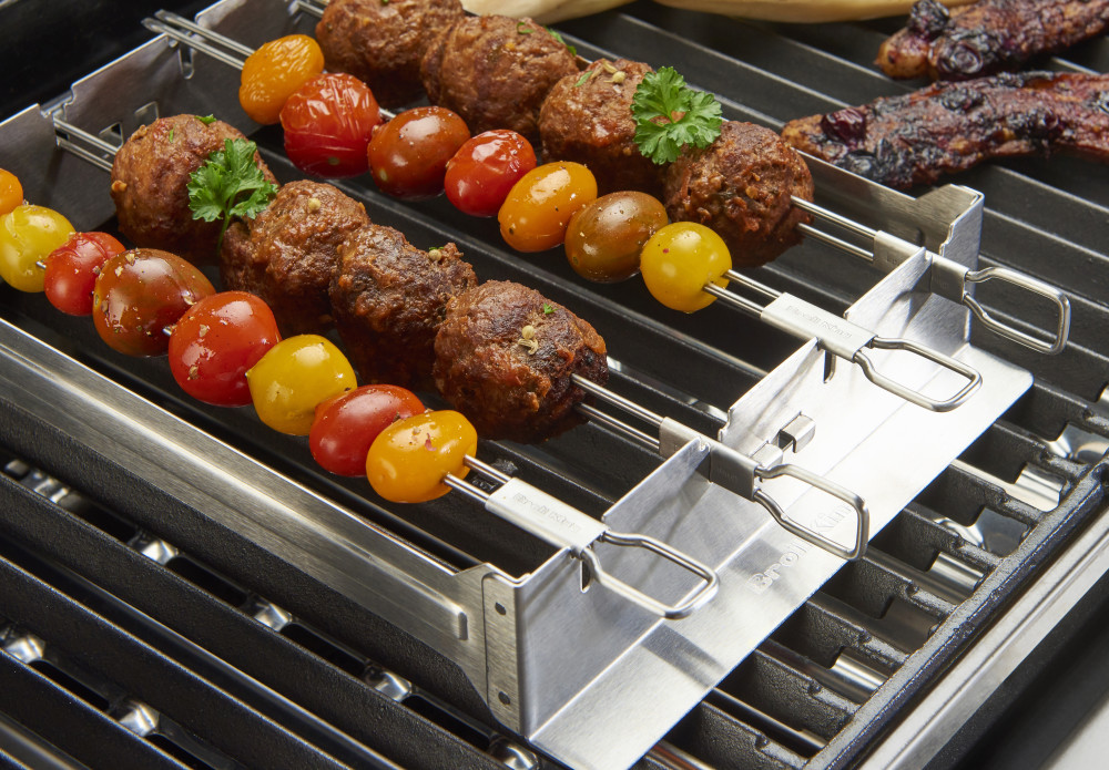 Stainless Steel Narrow Kebab Rack